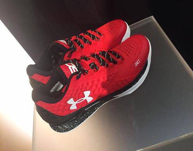 Under Armour Curry One Low Red/Black Quickstrike