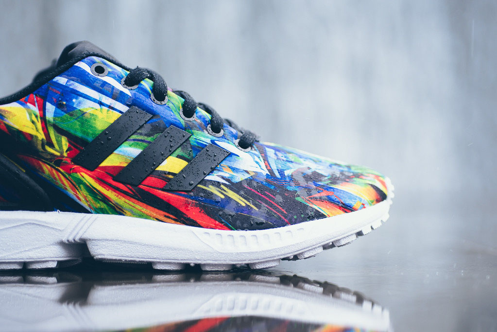 This adidas ZX Flux Is Printed in Colors