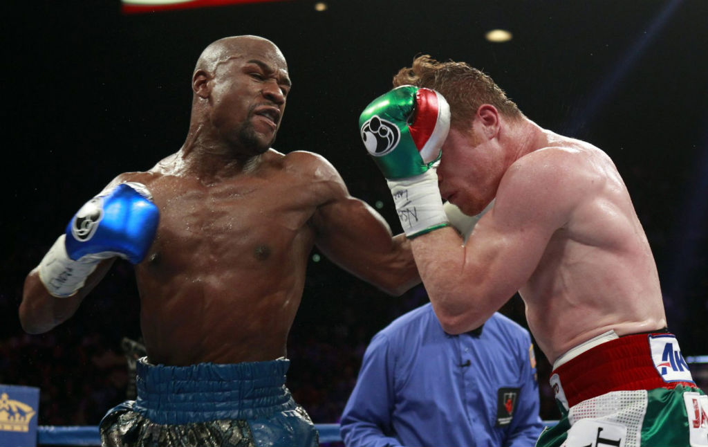 Floyd Mayweather Moves To 45-0 With Decision Over Canelo Alvarez (9)