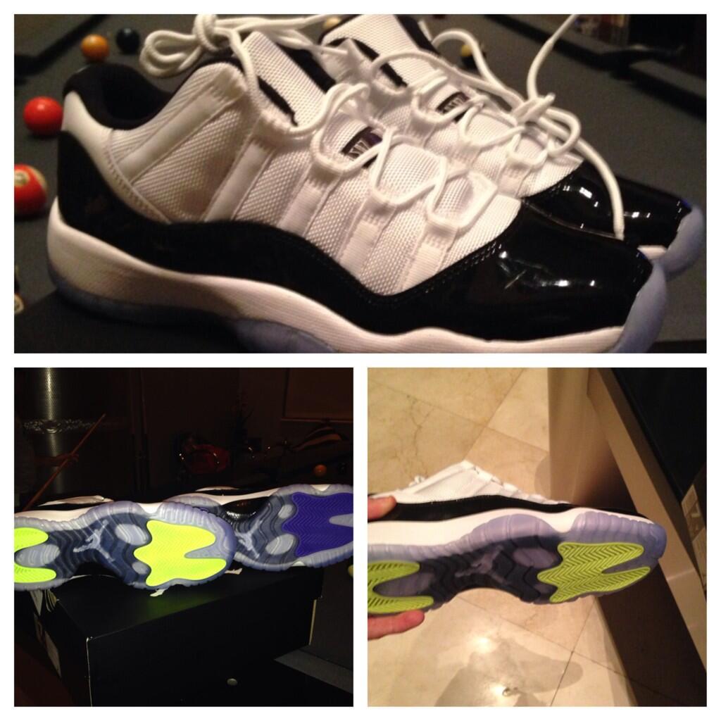 Air Jordan 11 Low Concord with &#x27;Green Snake&#x27; Air Jordan 11 Low Outsole