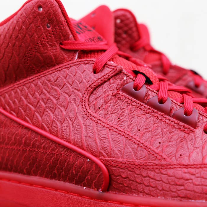 Nike Air Python All-Red (2)