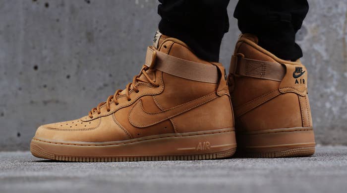 Here's an On-Feet Look at the 'Wheat' Nike Air Force 1