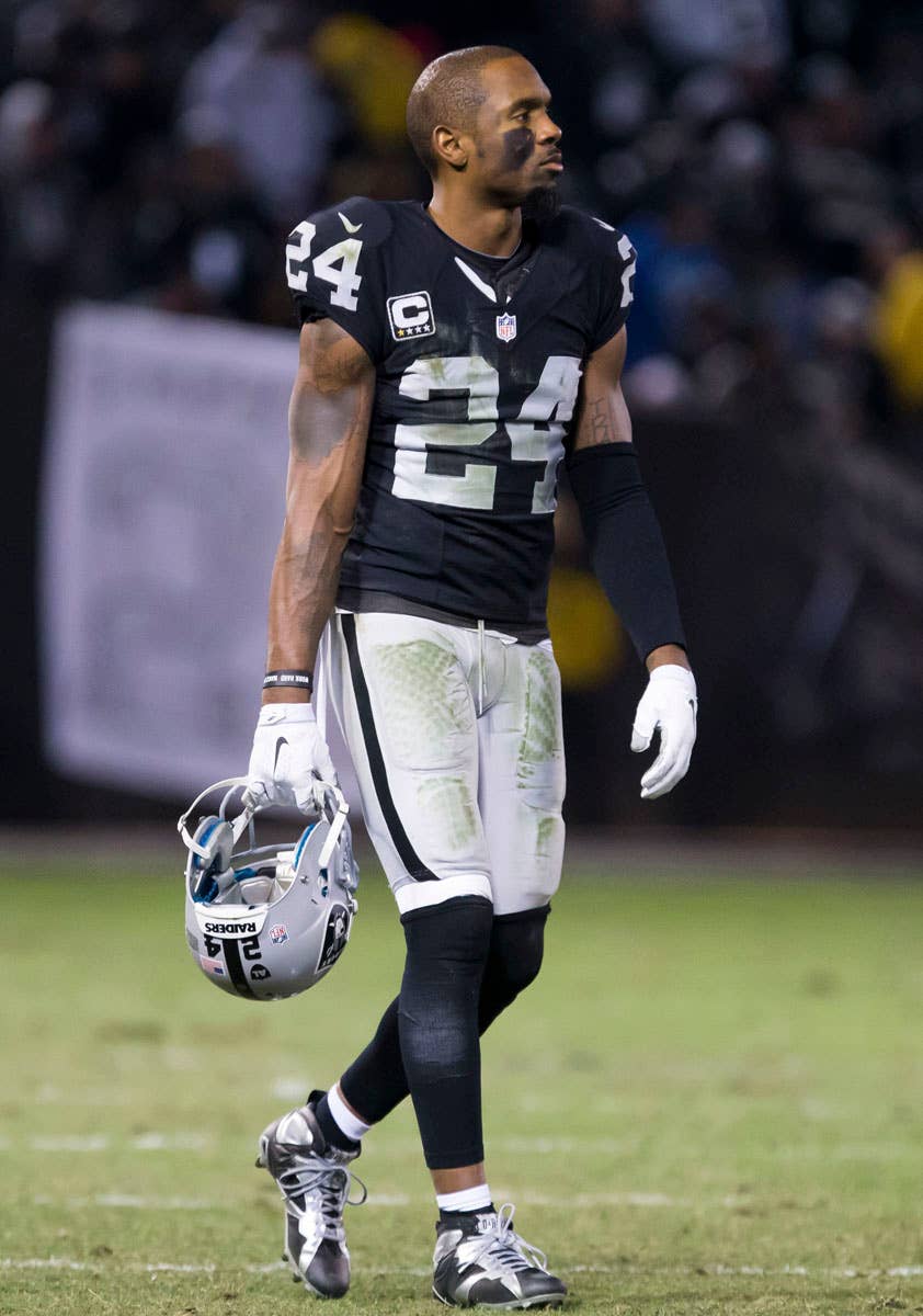 Vintage Oakland Raiders Charles Woodson 24 NFL 