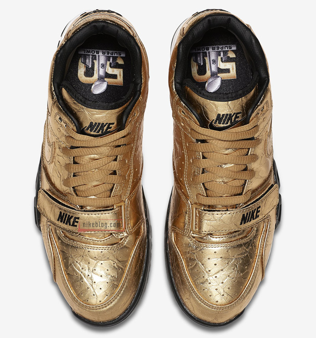 Geografía sistema oasis Nike Celebrates Super Bowl 50 With Golden Air Trainer 1s | Complex