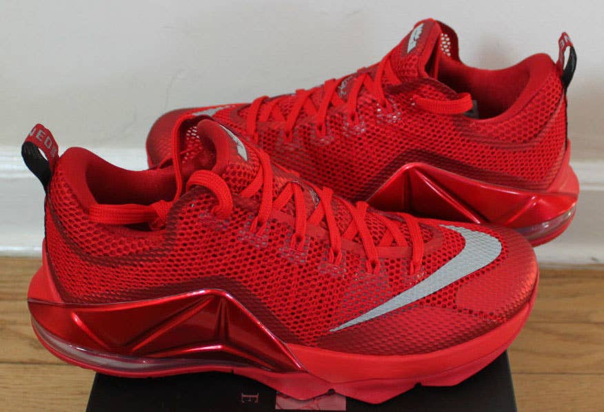 Nike LeBron XII 12 Low Red October 724557-616 (1)