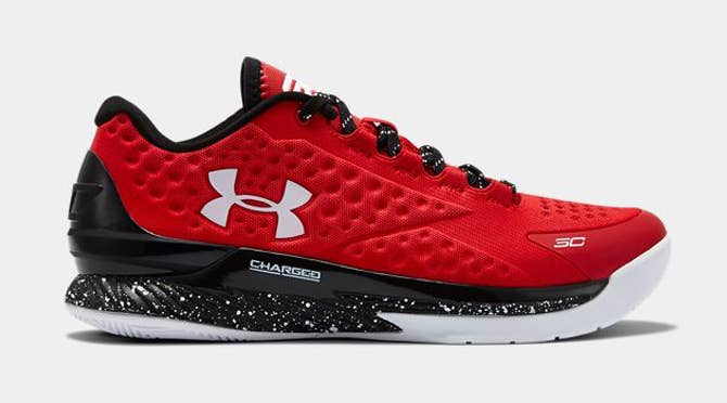 Under Armour Curry 2 Red Black White