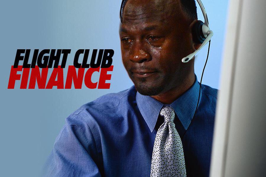 Best Michael Jordan Crying Sneaker Memes: Flight Club Finance