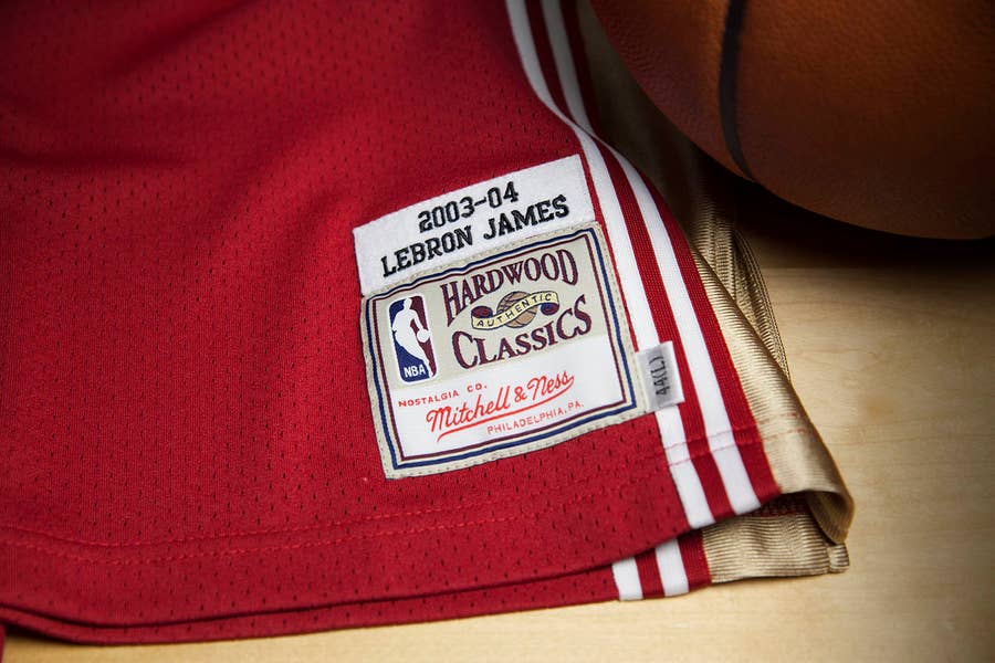  Mitchell & Ness Lebron James 2003-04 Authentic Jersey