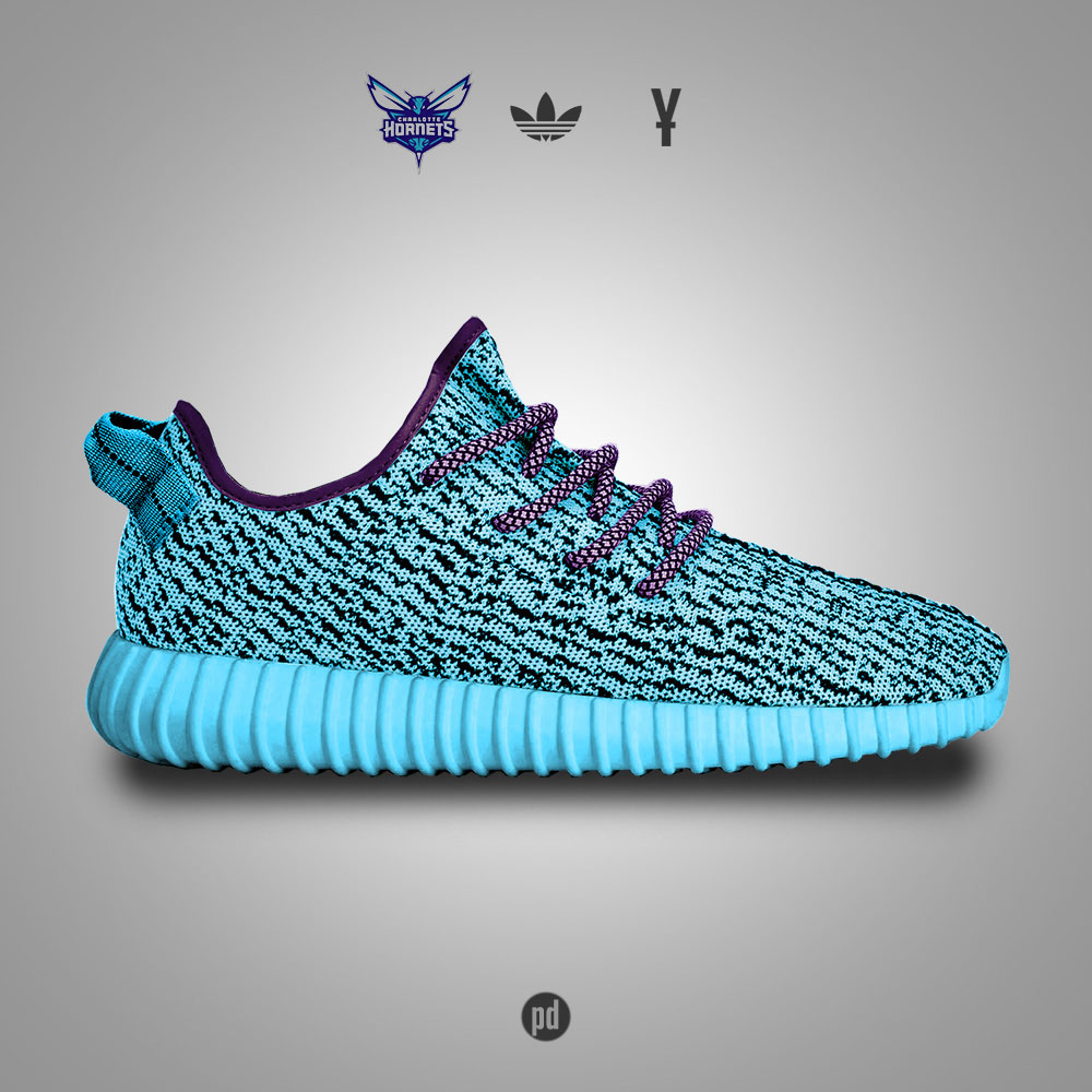 adidas Yeezy 350 Boost for the Charlotte Hornets