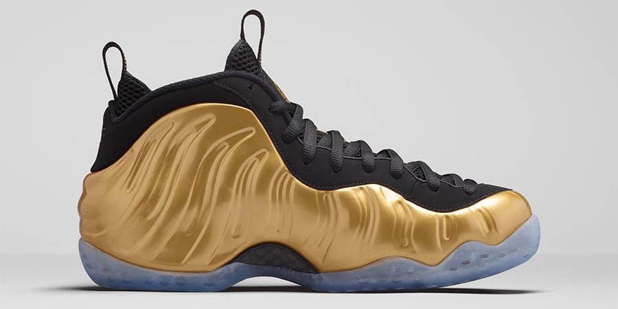 Nike Air Foamposite Pro 'Metallic Gold' Release Date. Nike SNKRS LU