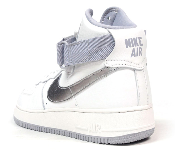 Air force 1 high hotsell white - grey original