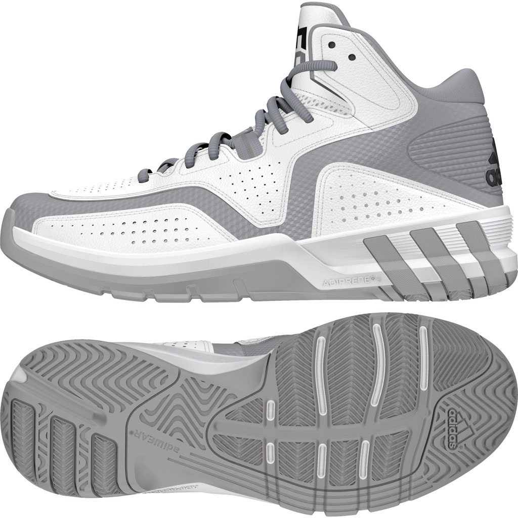 adidas D Howard 6 White/Grey (1)