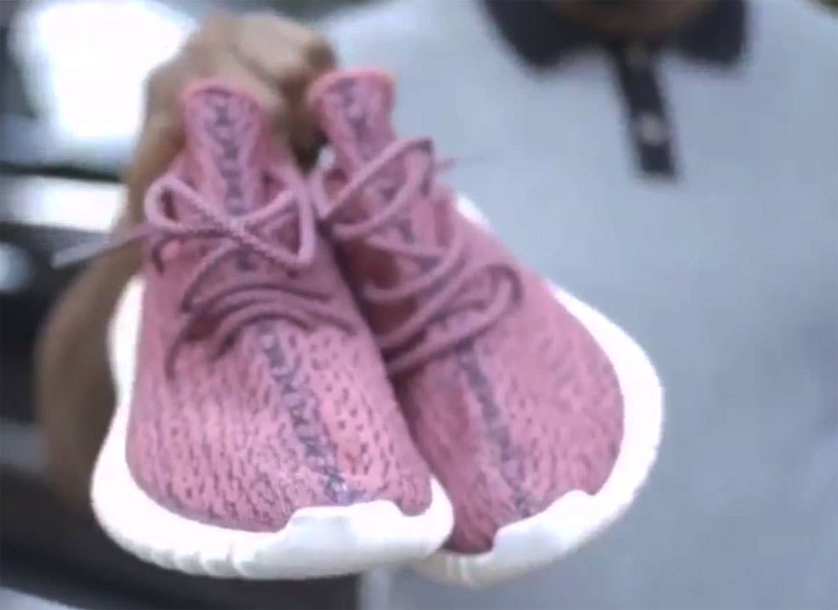 Diddy's Pink Yeezys