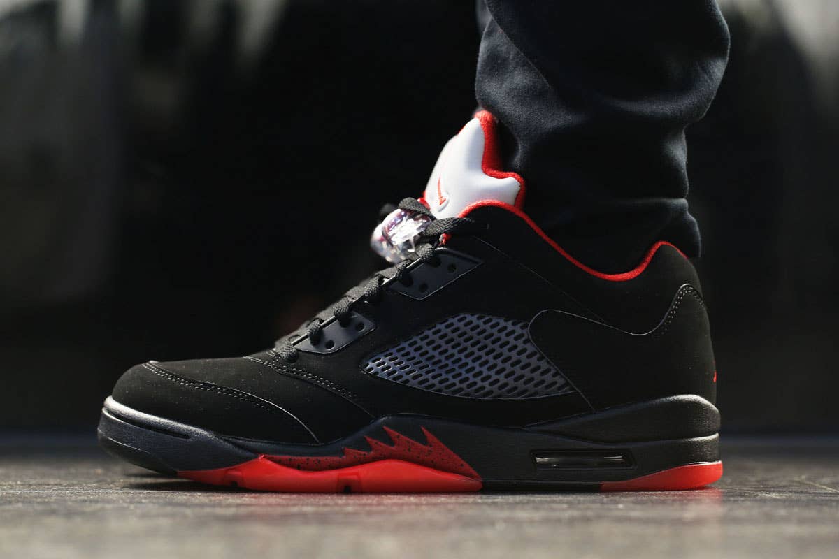 A Look at the Alternate '90 Air Jordan 5 Low On-Foot | Complex