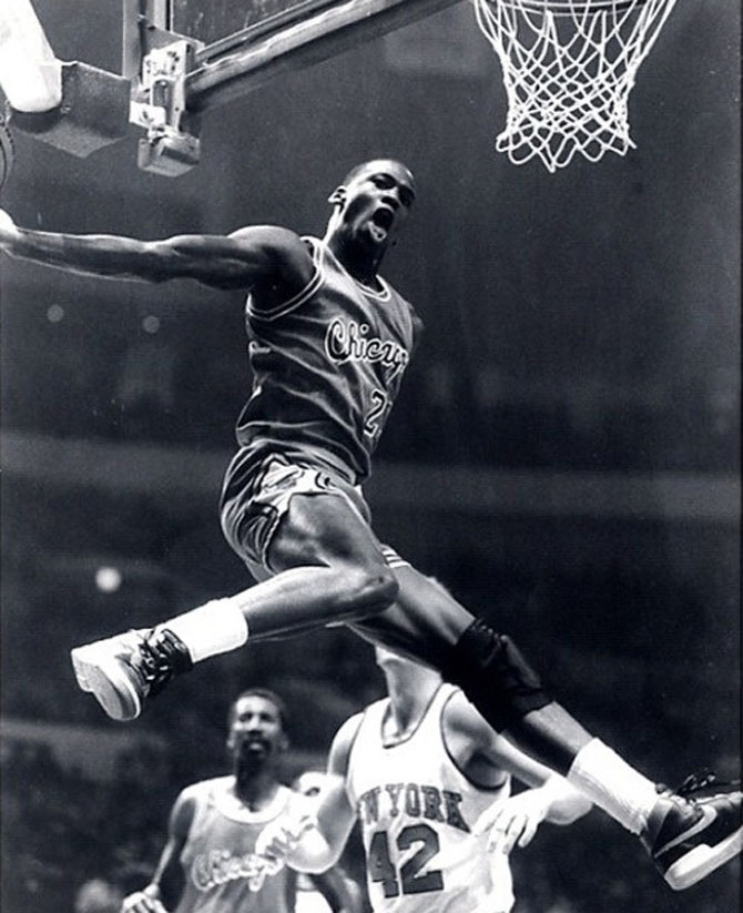 Vintage NBA Chicago Bulls Jordan 1984 1985 Jersey Size XL