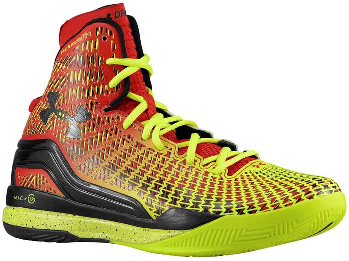 Under Armour ClutchFit Drive Red/High Vis Yellow