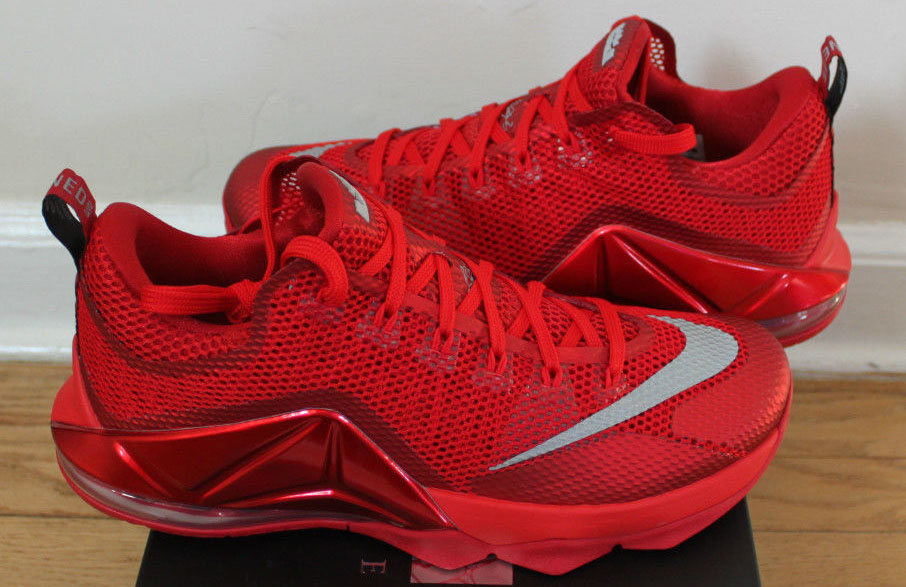Nike LeBron XII 12 Low Red October 724557-616 (8)