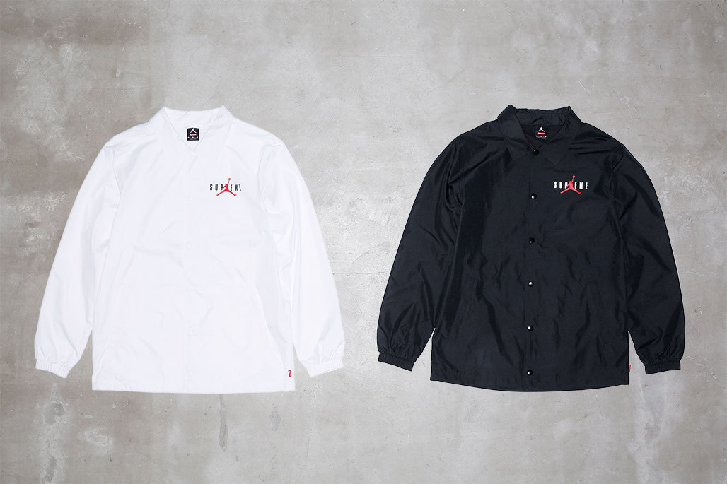 Supreme x jordan store coach jacket