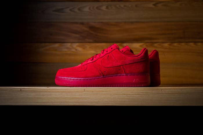 Nike Air Force 1 Low Red Suede (1)