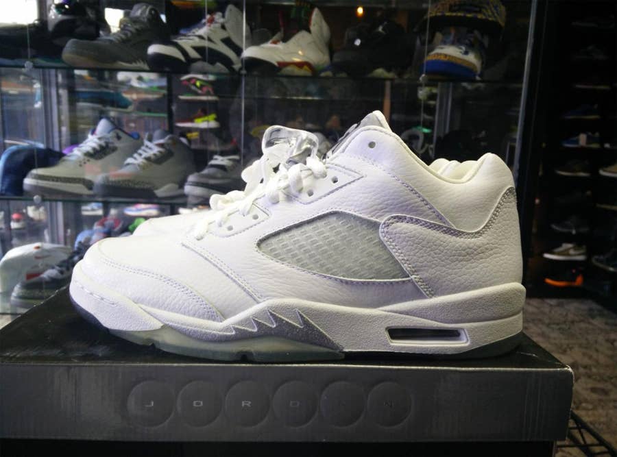 Wmns Air Jordan 5 Retro Low 'Metallic White' 2006 - Air Jordan