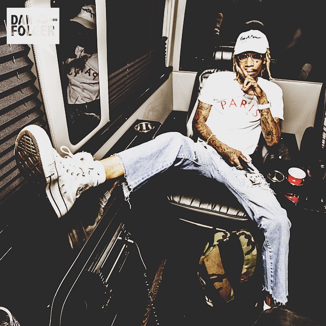 Wiz Khalifa wearing the Converse Chuck Taylor All Star