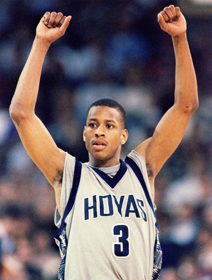 Allen Iverson Georgetown Hoyas College Throwback Jersey – Best Sports  Jerseys