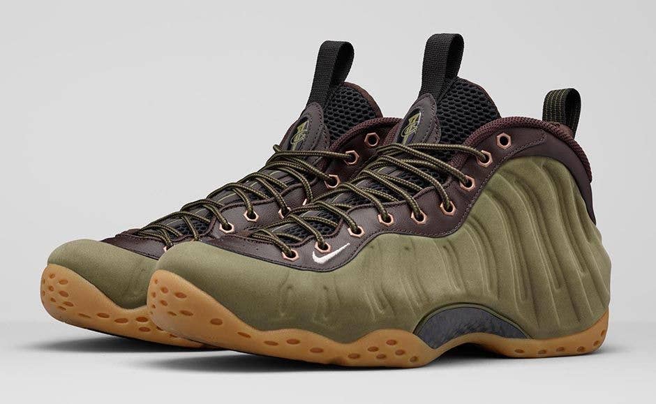 Nike Air Foamposite One Olive 575420-200 (1)