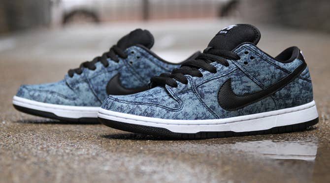 Bleached Denim Nike SB Dunk Lows