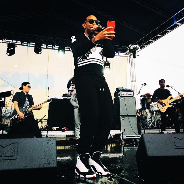 Ludacris wearing the &#x27;He Got Game&#x27; Air Jordan XIII 13