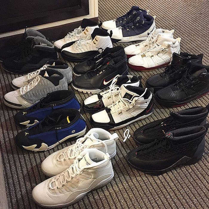 Jared Cunningham Has 1,600 Pairs of Sneakers