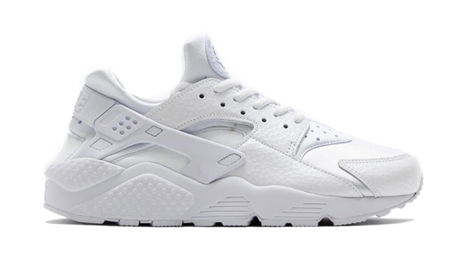 Plain white outlet huaraches