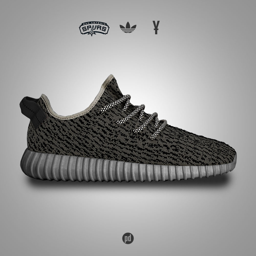 adidas Yeezy 350 Boost for the San Antonio Spurs