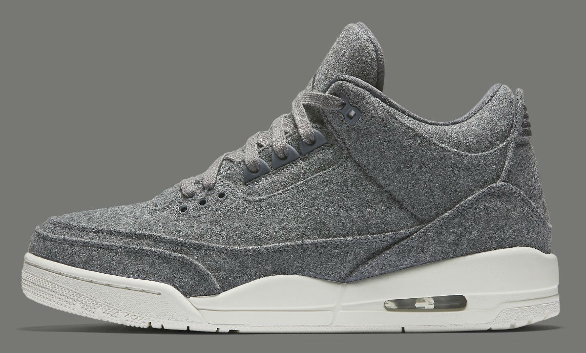 Jordan 3 clearance grey wool