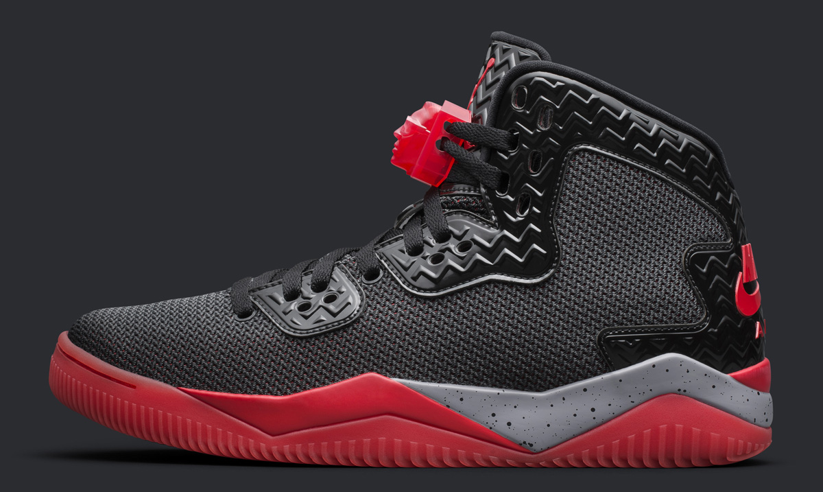 Air Jordan Spike Forty Black/Cement-Fire Red Release Date 807541-002