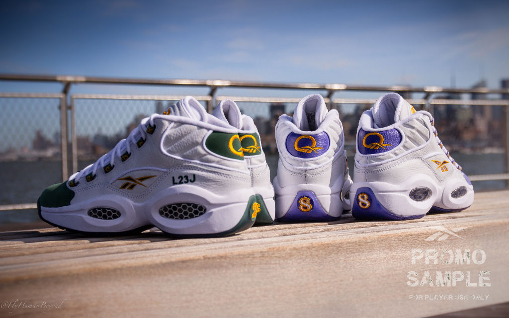 Packer Shoes x Reebok Question LeBron Kobe For Player Use