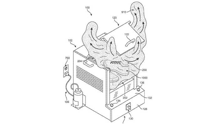 Nike Flyknit Steam Machine Patent
