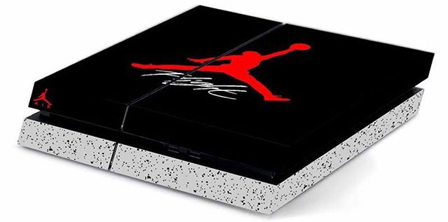 Playstation 4 Air Jordan 4 Box Skin