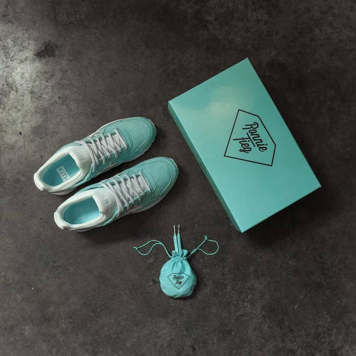 Ronnie Fieg x Diamond Supply x Asics Tiffany Pack Release Date Packaging