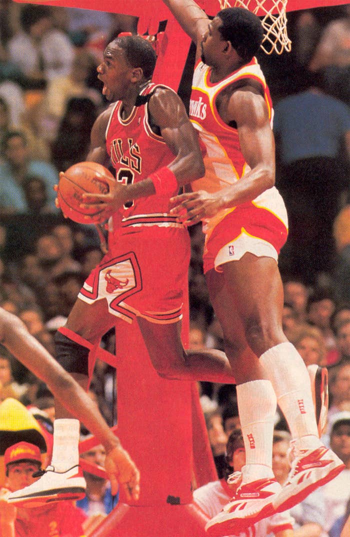 Michael Jordan Wearing the &#x27;Chicago&#x27; Air Jordan 2 Low