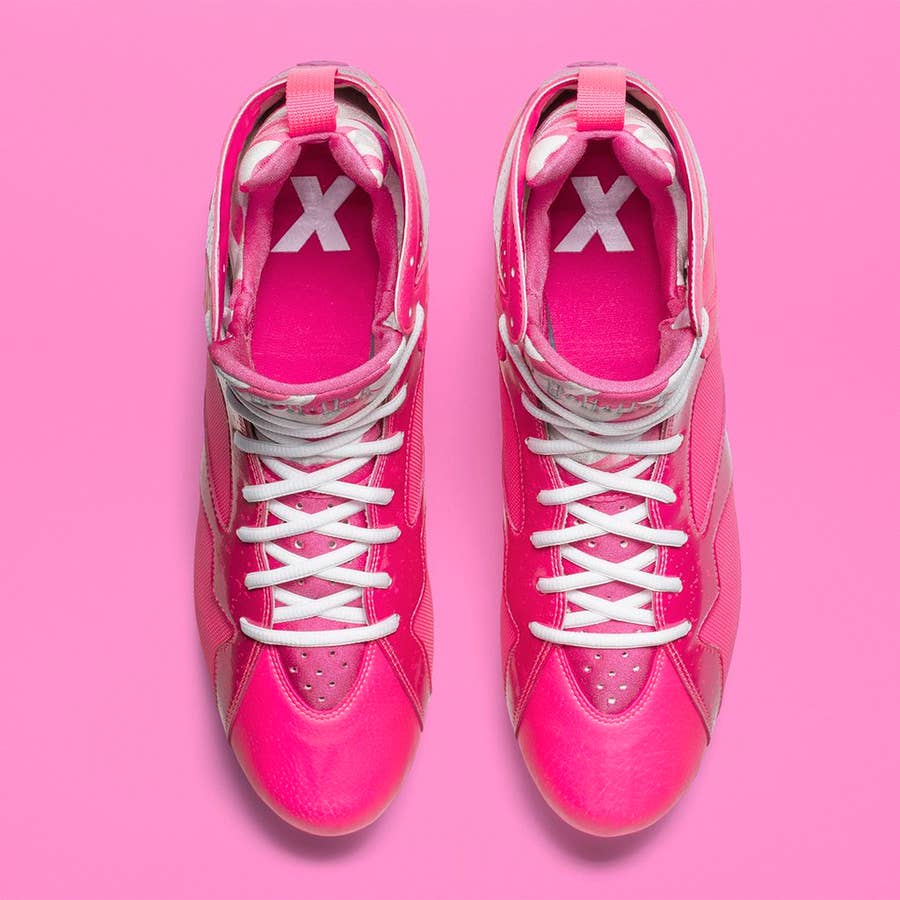 breast cancer awareness jordans 12