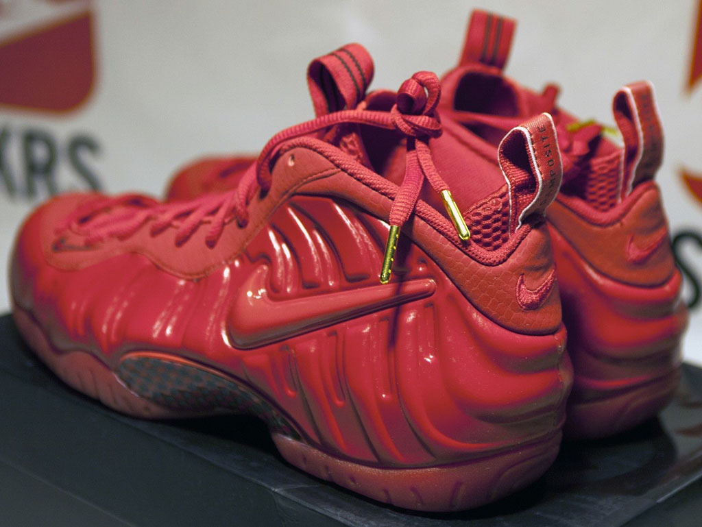 Nike's All-Red Foamposites Are a Week Away | Complex