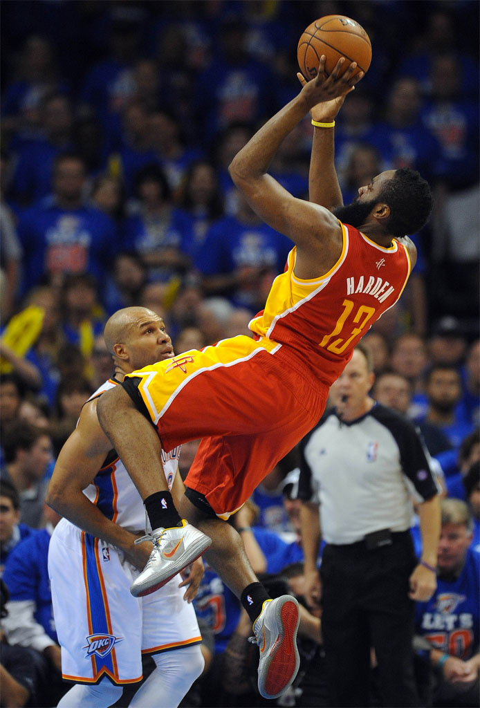 What Pros Wear: James Harden's Nike Hyperfuse 2010 Shoes - What Pros Wear