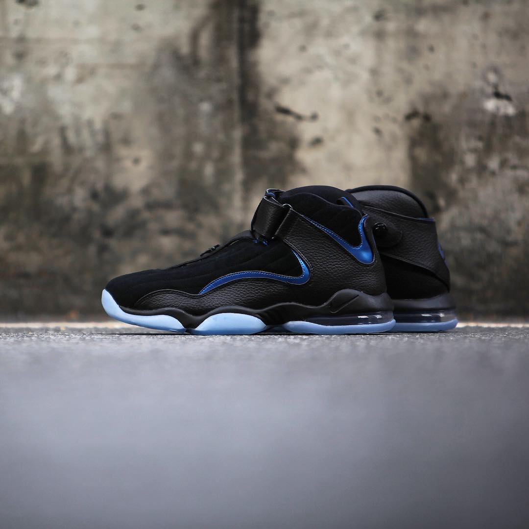 Nike Air Penny 4 Retro Black/Blue 2017 Release Date (6)