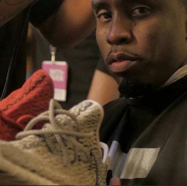 Diddy Red Yeezy Boost (1)