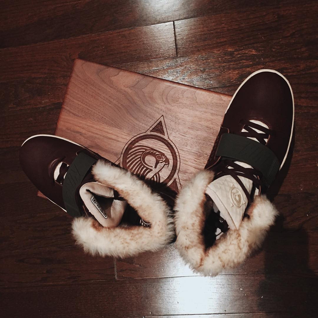 Nike Air Yeezy 2 Brown Leather/Fur MTV VMA Sample (4)