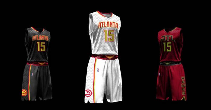 Hawks' three new uniforms unveiled