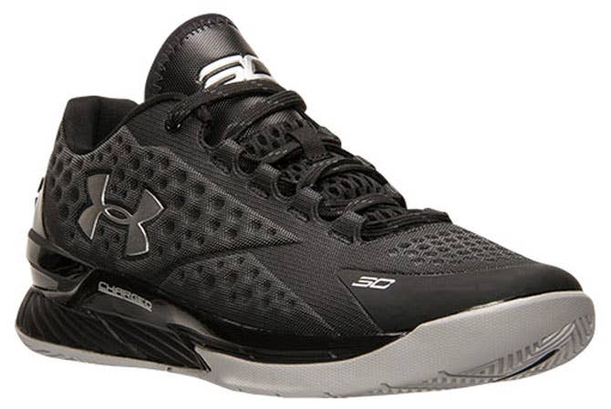 Under Armour Curry One Low Black Silver (8)