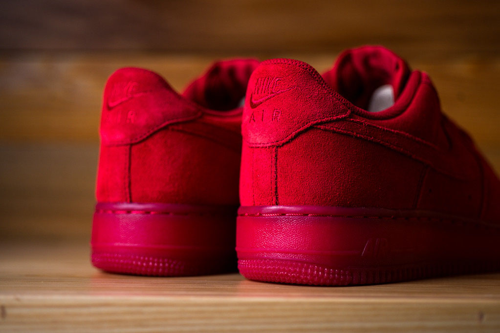 Nike Air Force 1 Low Red Suede (4)