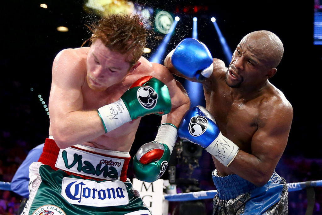 Floyd Mayweather Moves To 45-0 With Decision Over Canelo Alvarez (7)