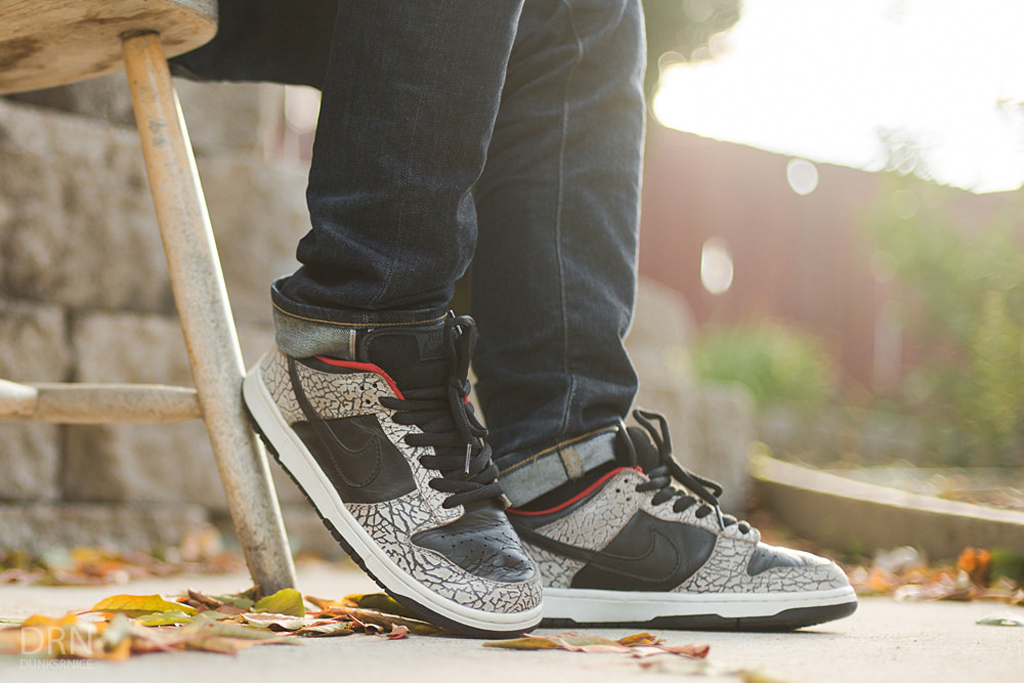 Nike SB Dunk Low Supreme Black Cement